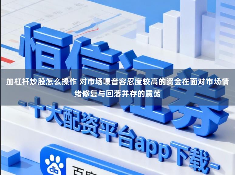 加杠杆炒股怎么操作 对市场噪音容忍度较高的资金在面对市场情绪修复与回落并存的震荡