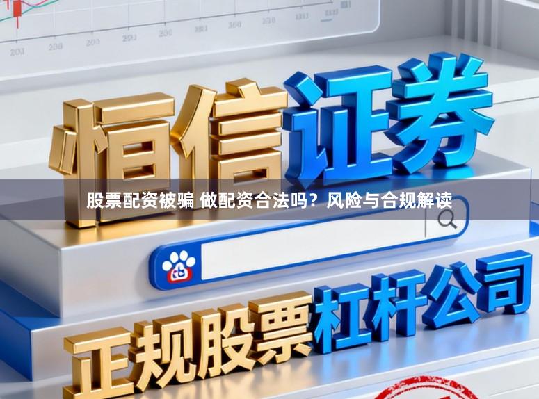 股票配资被骗 做配资合法吗？风险与合规解读
