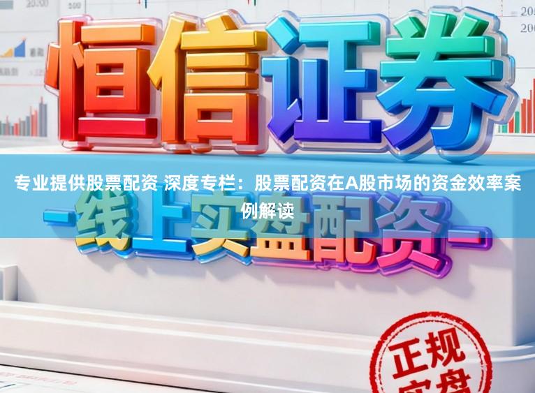 专业提供股票配资 深度专栏：股票配资在A股市场的资金效率案例解读